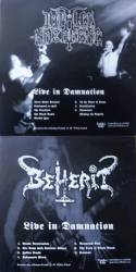Beherit : Live in Damnation